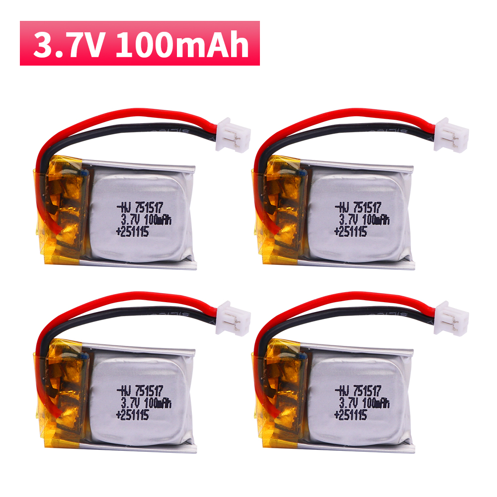 Drone Fq777 Rc Quadcopter - 100mah 3,7 V batería Lipo FQ777-124