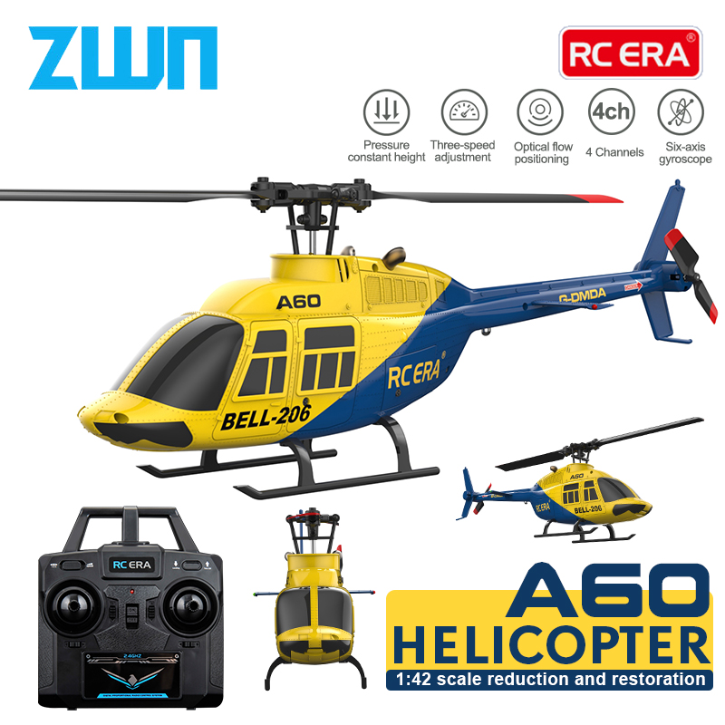 Drone Rc Bolide - Helicóptero A60 RC 2,4G giroscopio de