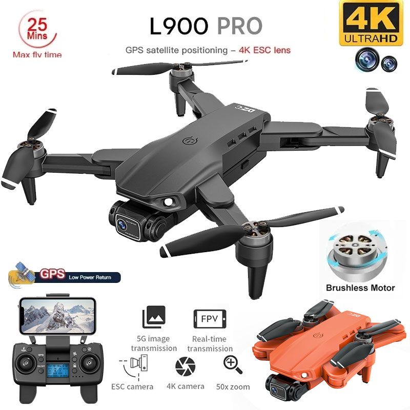 Drone Rc Fpv Pro - L900 Pro GPS Drone 4K profesional