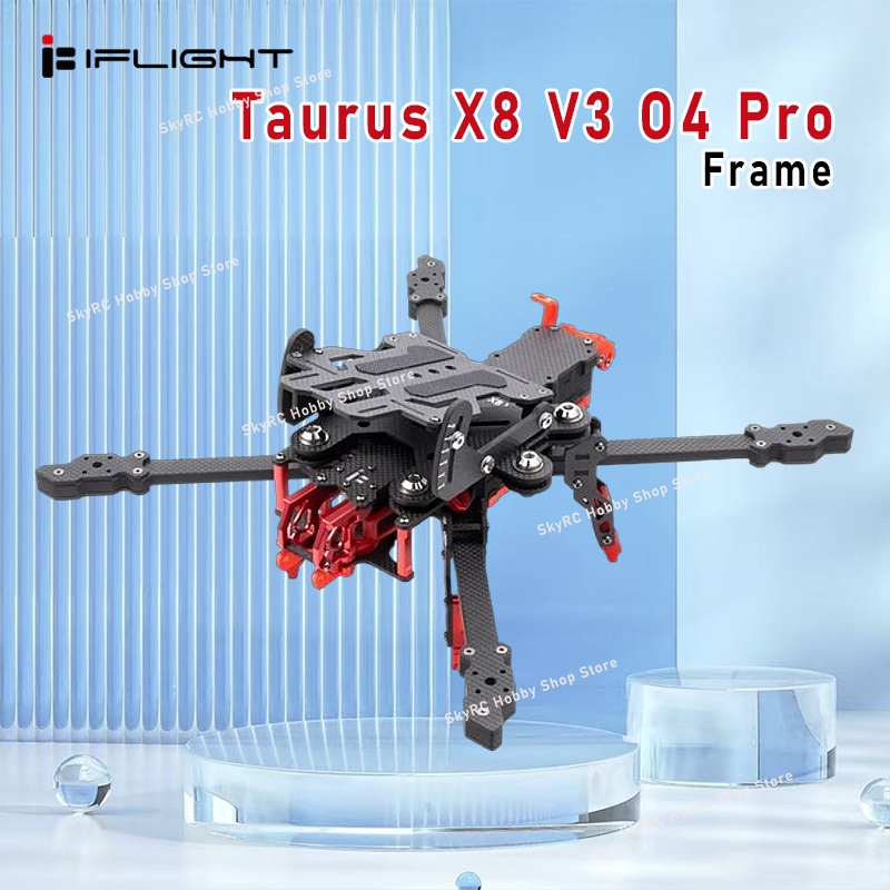 Carbon Fiber Drone Arm - Kit de Marco iFlight Taurus X8