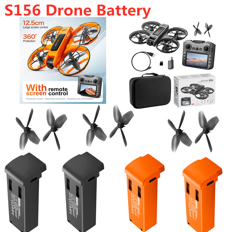 Drone Rc S156 - Batería para Dron S156, 3.7V 1800MAH,