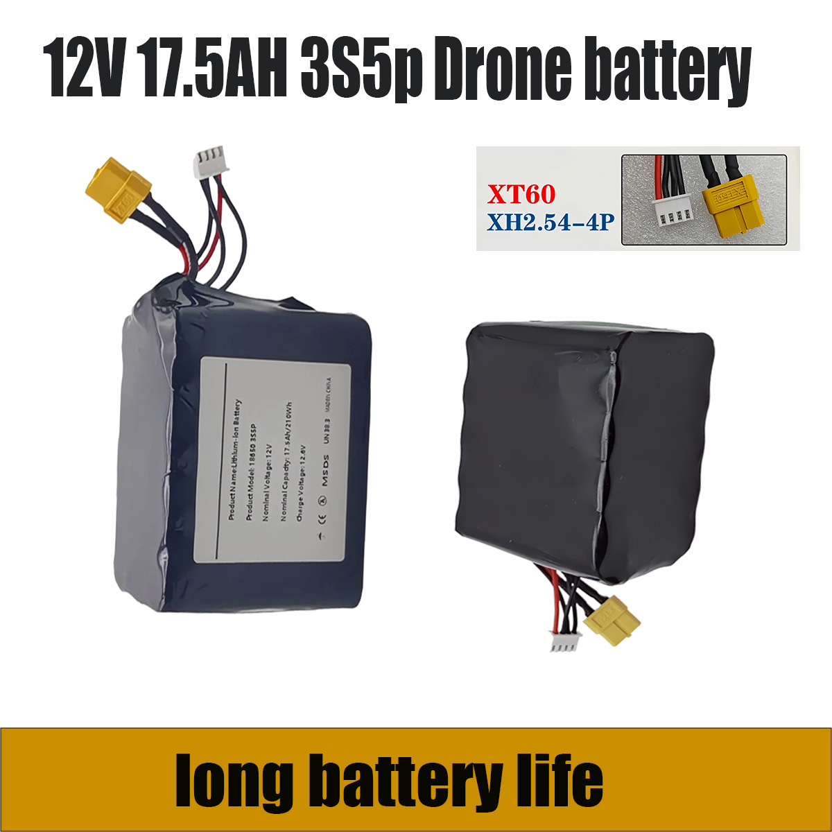 Drone Xh2 Rc - Paquete de batería de iones de