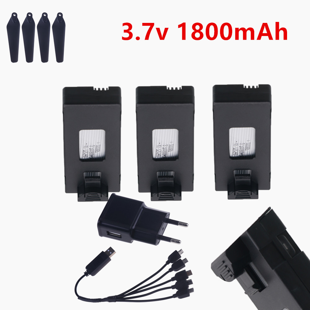 Drone Rc E99 K3 - Batería Lipo recargable de 3,7 V,
