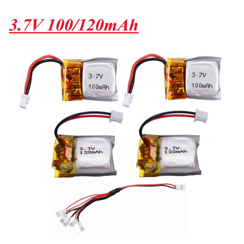 Drone Fq777 Rc Quadcopter - Batería Lipo de 3,7 V, 100mAh,