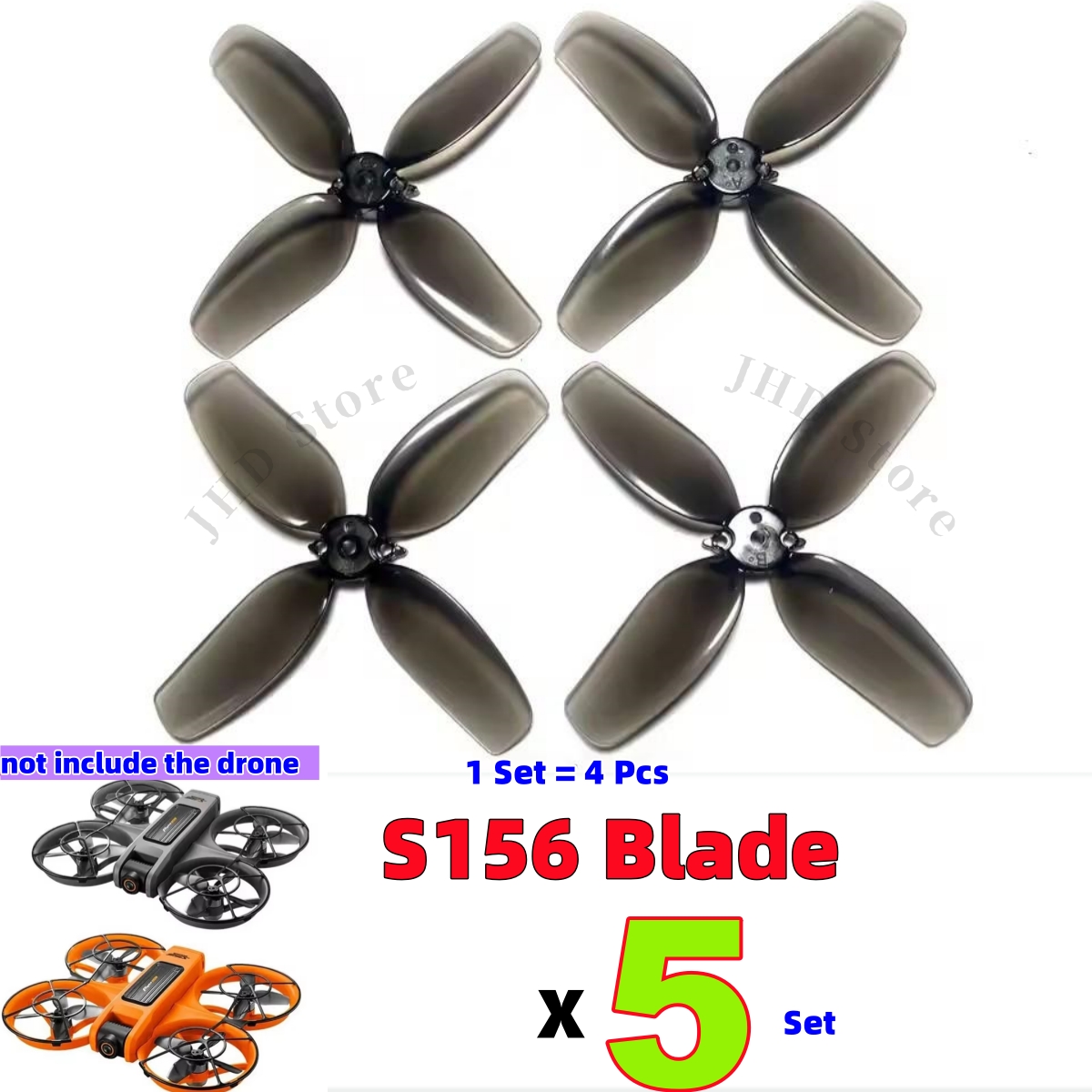 JHD para S156 RC piezas de dro - Drone Rc S156 reseña y precio