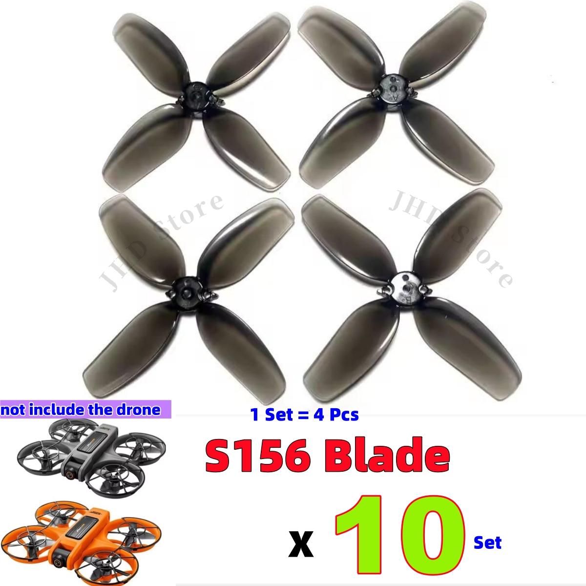 JHD para S156 RC piezas de dro - Drone Rc S156 reseña y precio
