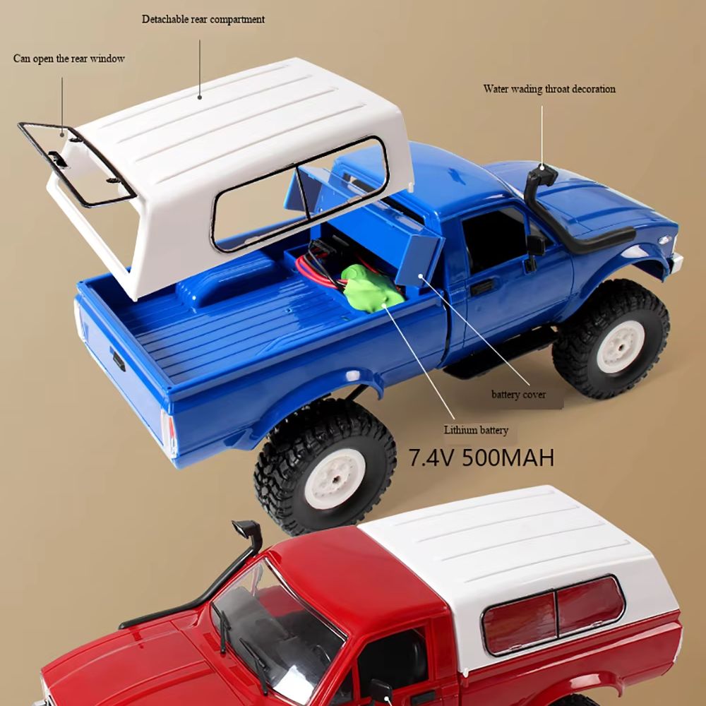 Coche RC C24 1/16 WPL, Coche d - Drone Rc Bolide reseña y precio