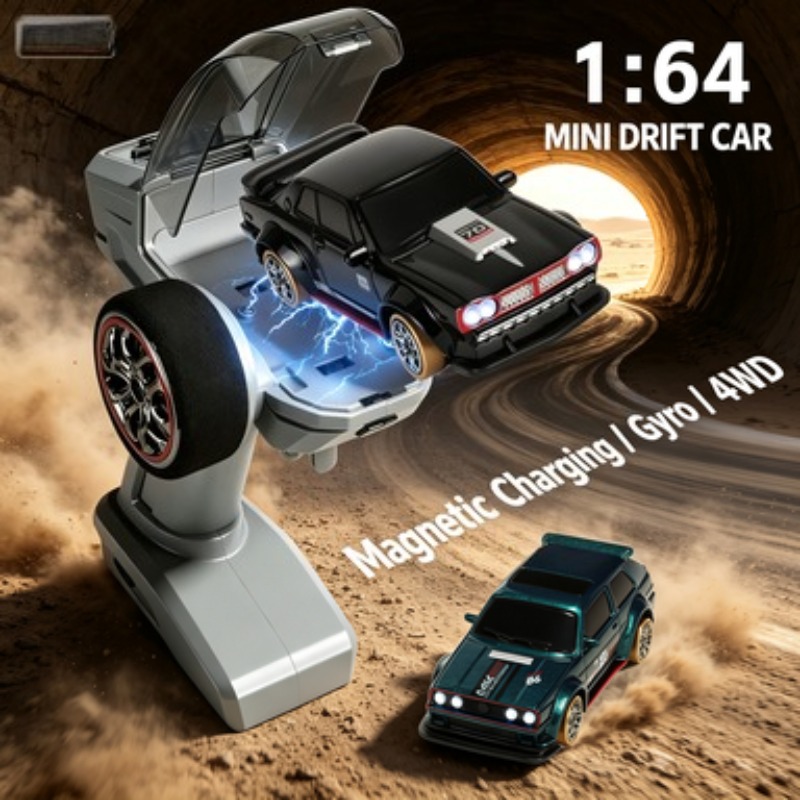 Coche de Derrape RC 4WD 1:63 c - Drone Rc Bolide reseña y precio