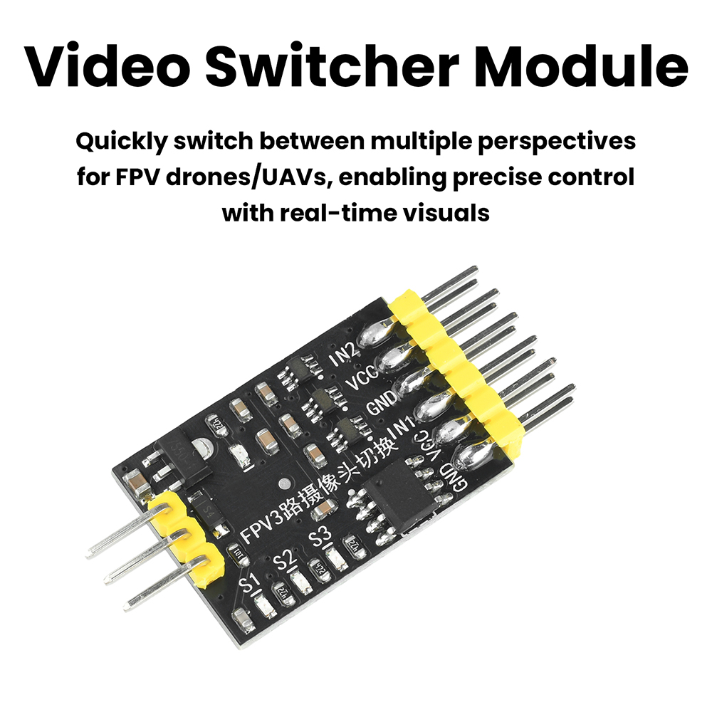 Módulo Conmutador de Video de  - Drone Switch Rc reseña y precio