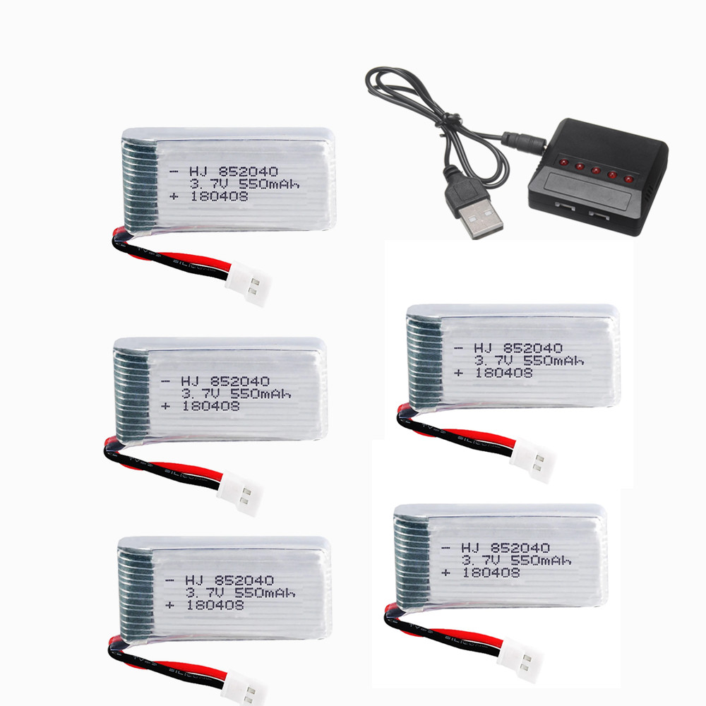 Batería Lipo de 3,7 V, 550mAh, - Drone Xh2 Rc reseña y precio