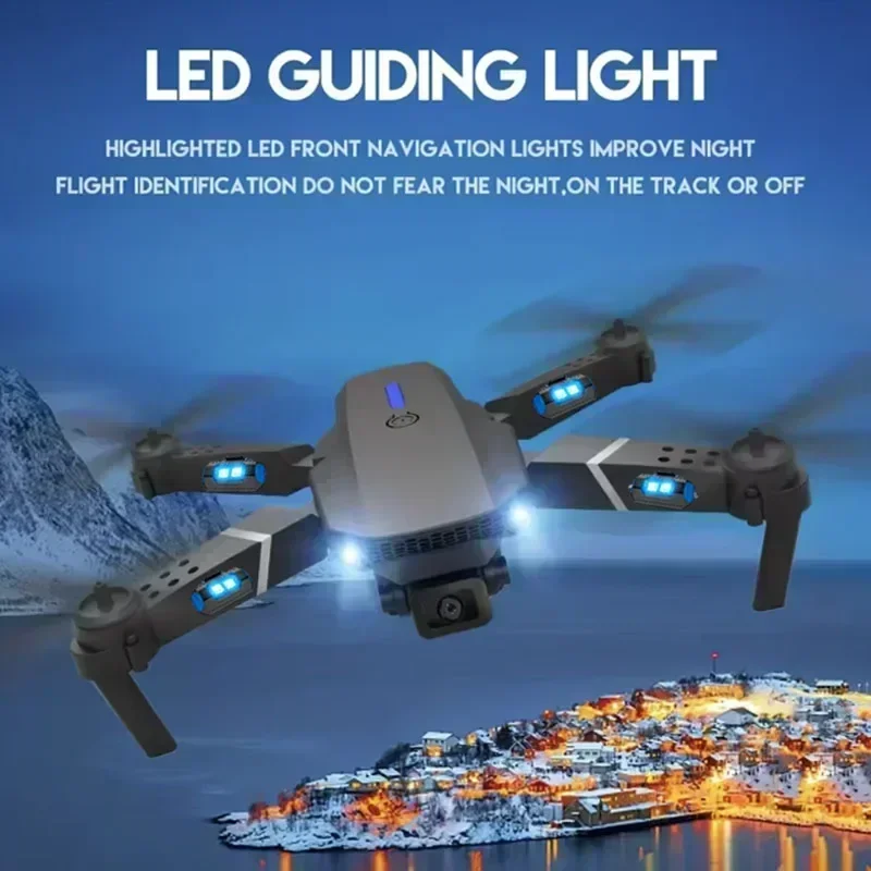 E88 Pro WIFI FPV Drone gran an - Drone Rc Fpv Pro reseña y precio