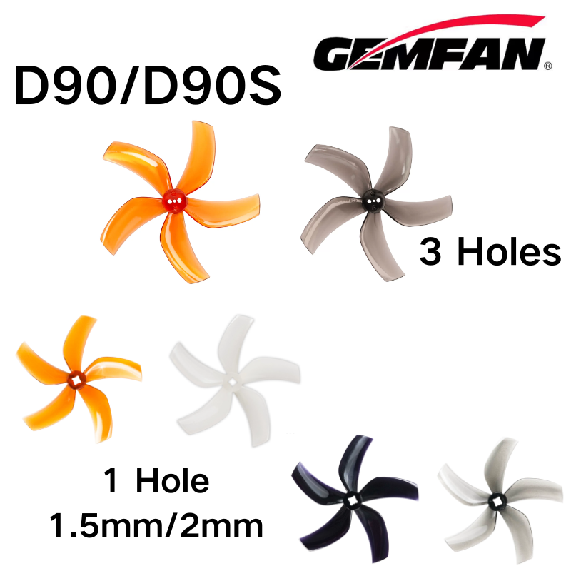 Hélice D90 de 5 aspas D90-5 ac - Micro Fpv Quad reseña y precio