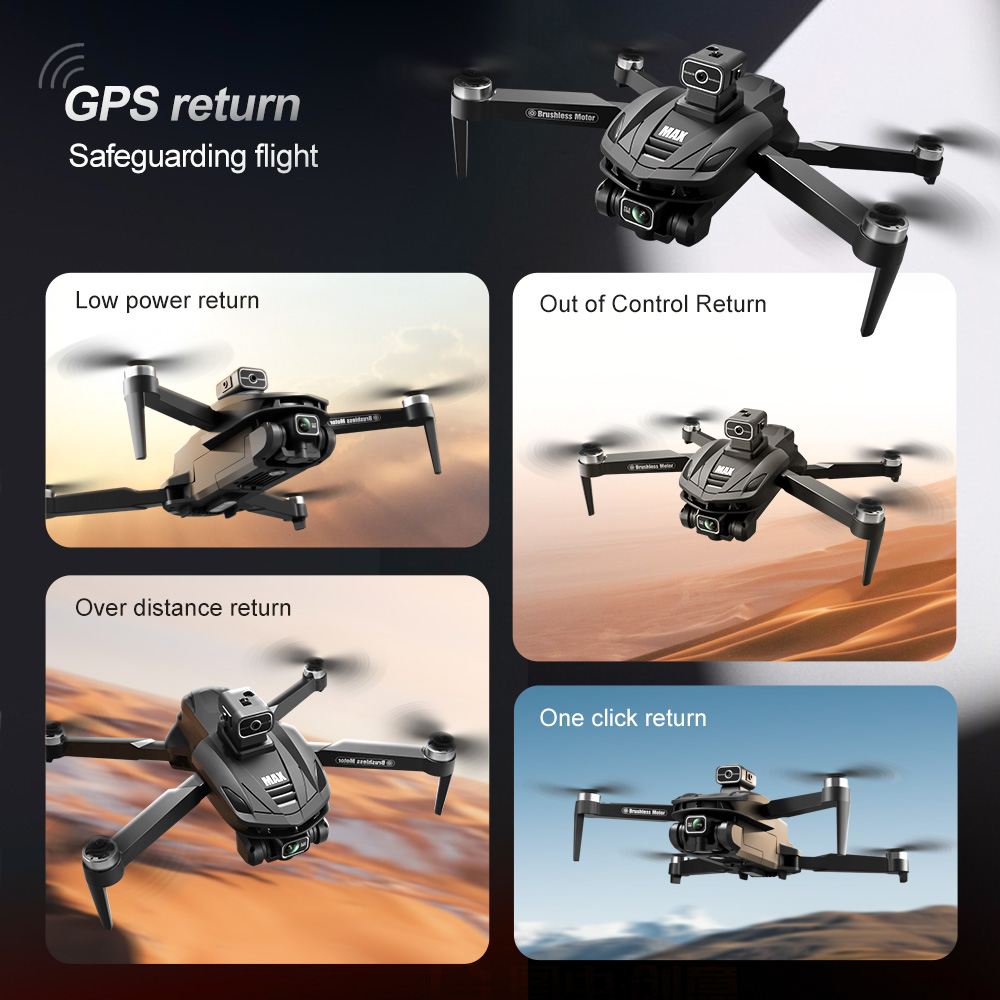 V168 PRO Max GPS Drone 8K Prof - Drone Rc Fpv Pro reseña y precio