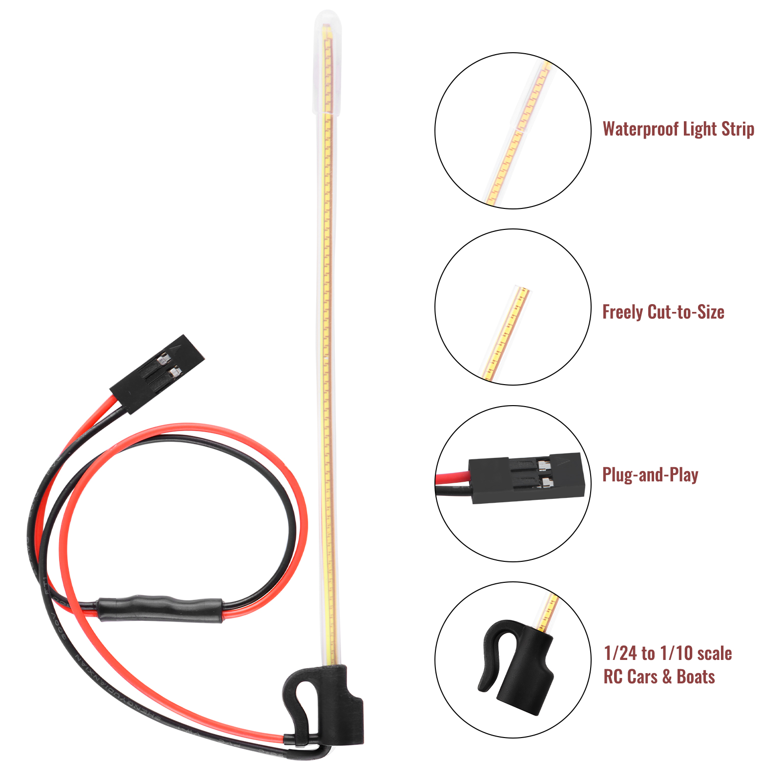 ModRax 2 Luces LED para Antena - Drone Rc Bolide reseña y precio
