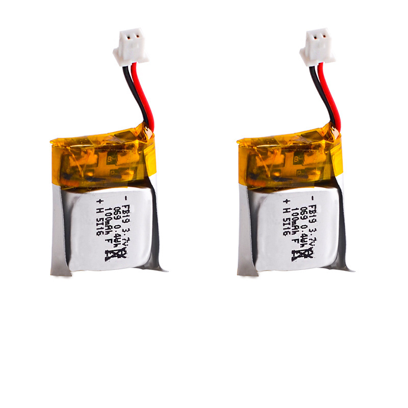 Batería Lipo de 3,7 V y 100mAh - Drone Fq777 Rc Quadcopter reseña y precio