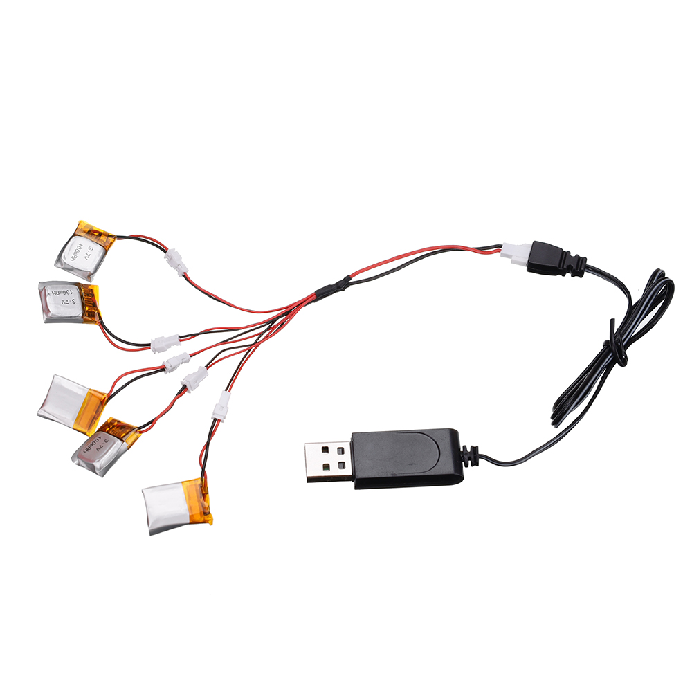 Batería Lipo de 3,7 v, 100mah/ - Drone Fq777 Rc Quadcopter reseña y precio