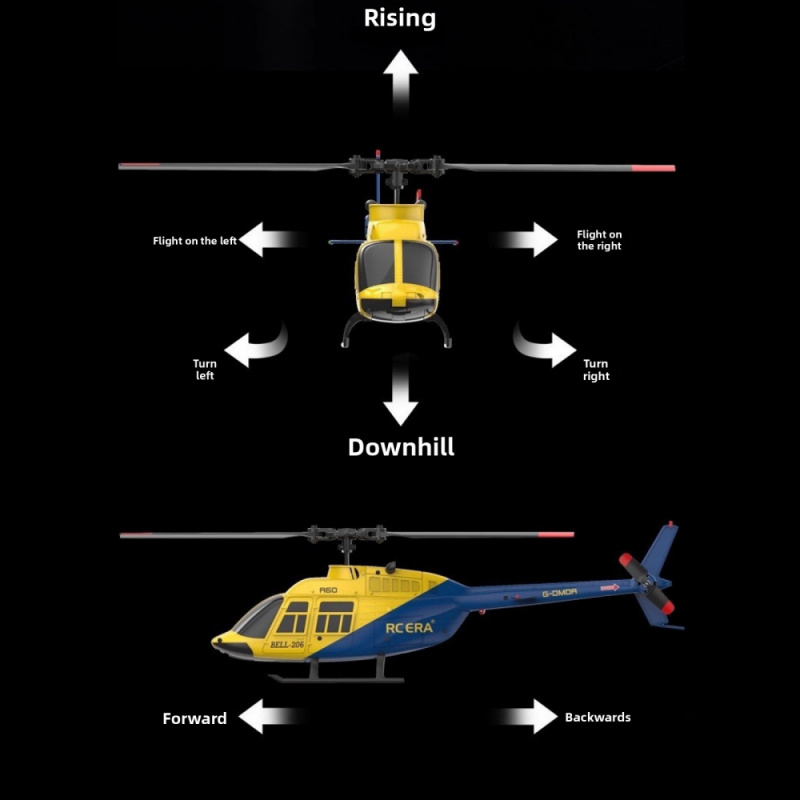 Helicóptero RC ERA A60 con fun - Drone Rc Bolide reseña y precio
