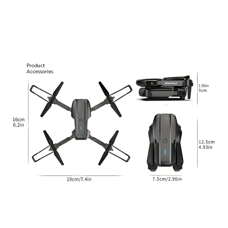 FACEGLE UAV E99 Nova, Mini Dro - Drone Rc E99 K3 reseña y precio