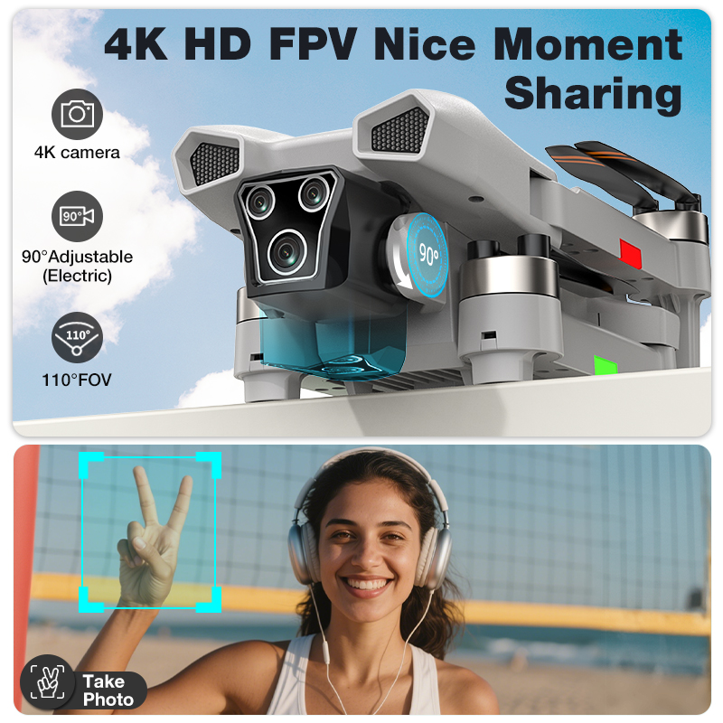 NUEVO Dron L017 Pro con Motor  - Drone Rc Fpv Pro reseña y precio
