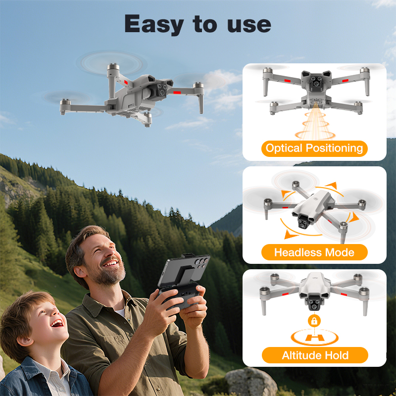 NUEVO Dron L017 Pro con Motor  - Drone Rc Fpv Pro reseña y precio