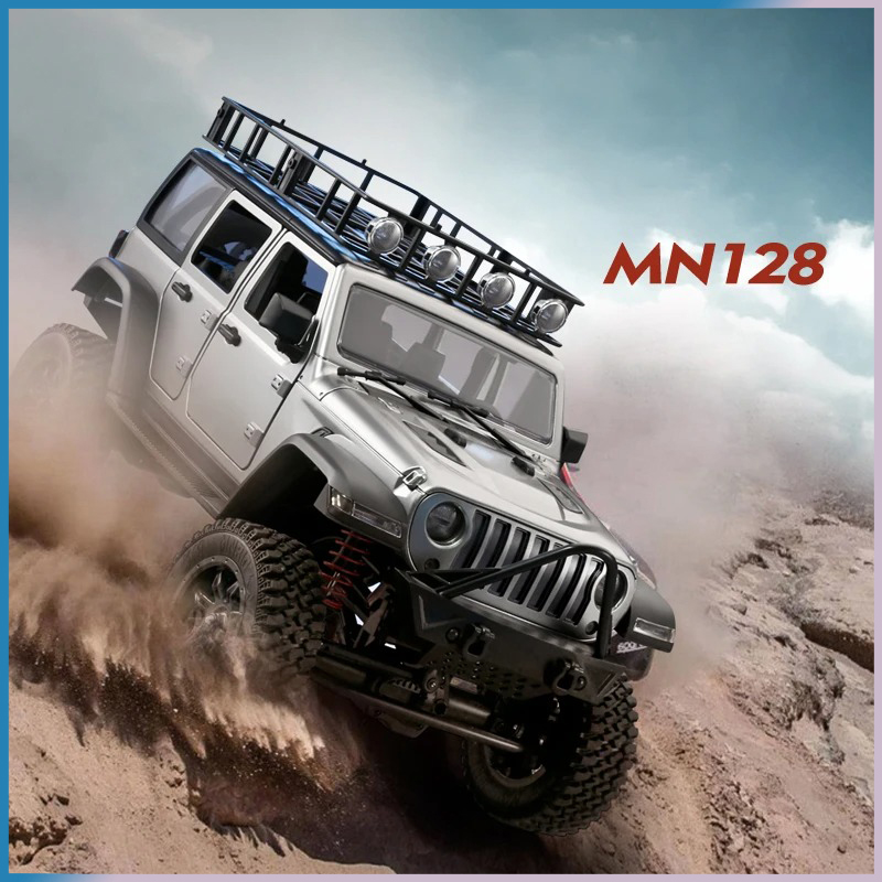 Coche RC Crawler 4x4 MN128 2.4 - Drone Rc Bolide reseña y precio