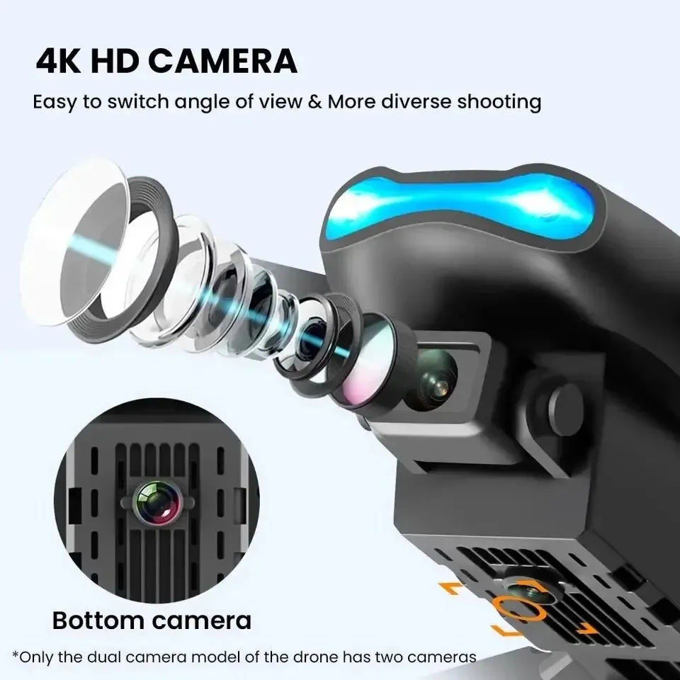 Mini Dron profesional E99 HD 4 - Drone Rc E99 K3 reseña y precio