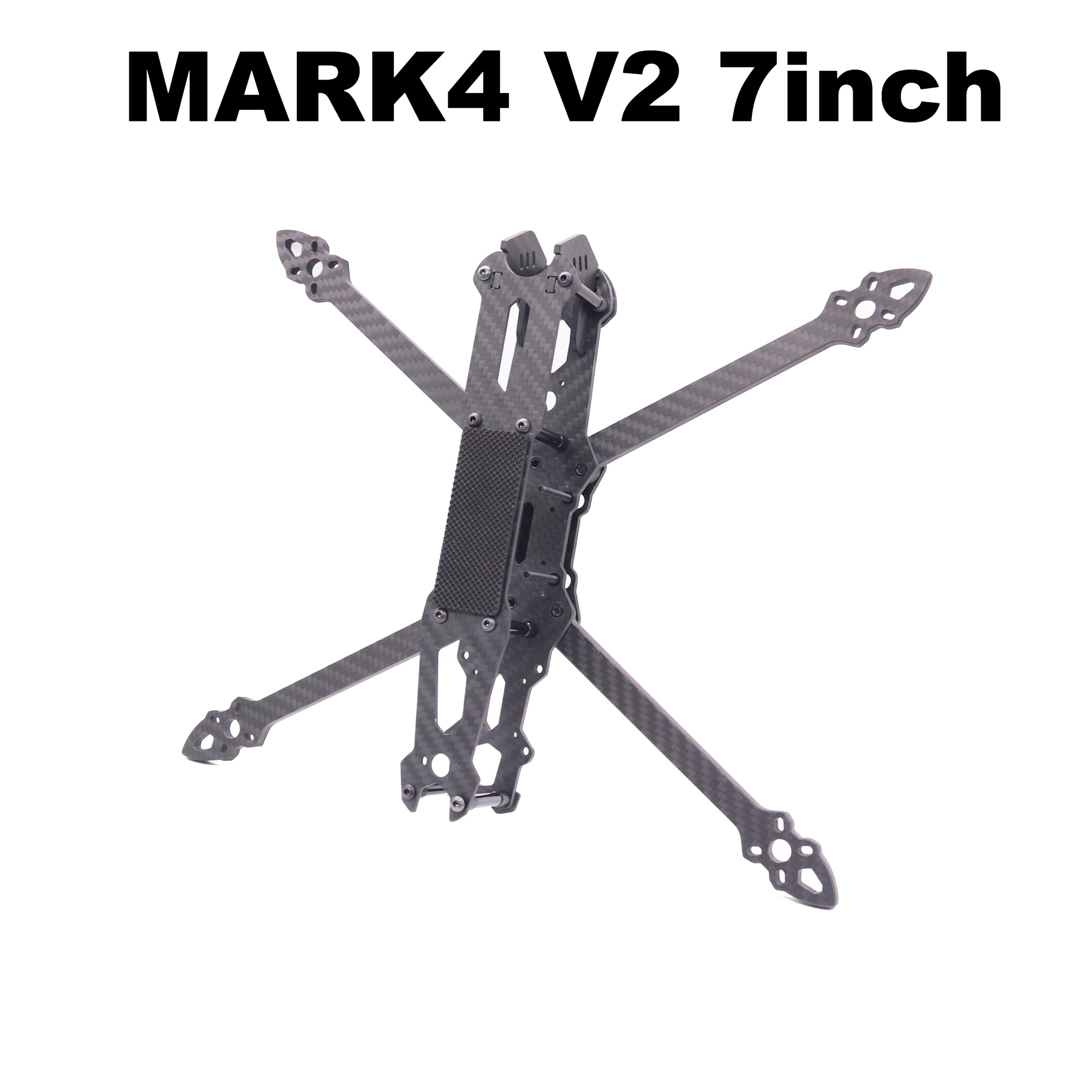 Kit de Marco FPV MARK4 V2 de 5 - Carbon Fiber Drone Arm reseña y precio