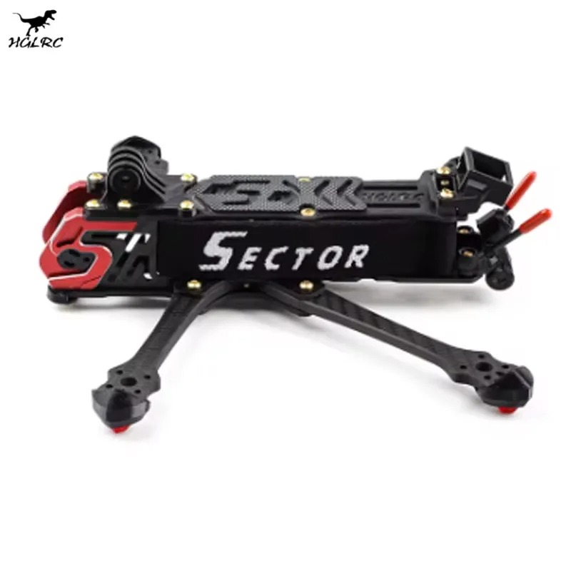 HGLRC Sector X5 210mm Sector D - Carbon Fiber Drone Arm reseña y precio