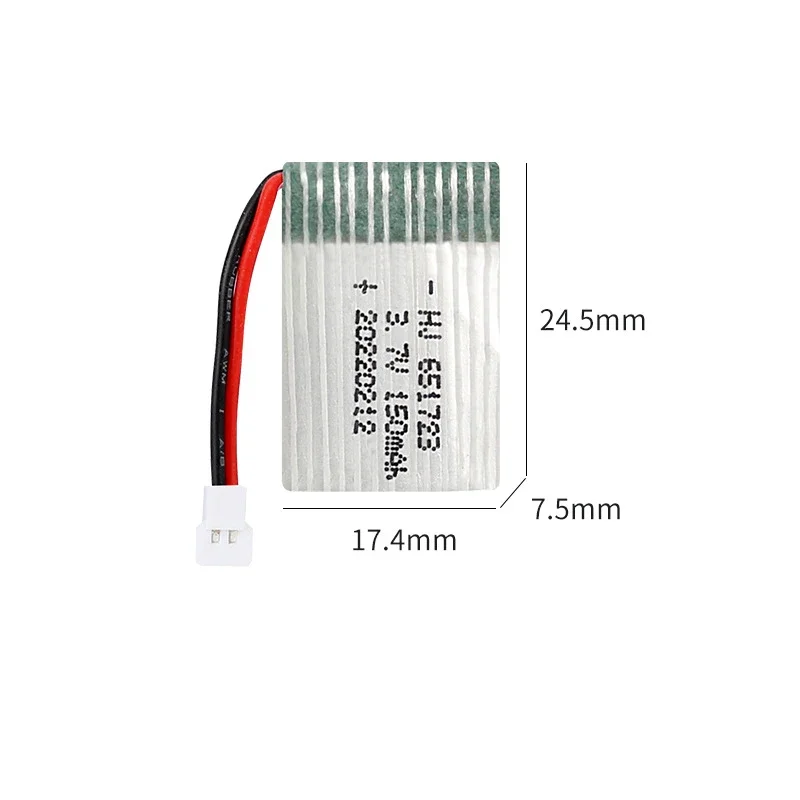 651723 Batería de iones de lit - Drone Xh2 Rc reseña y precio