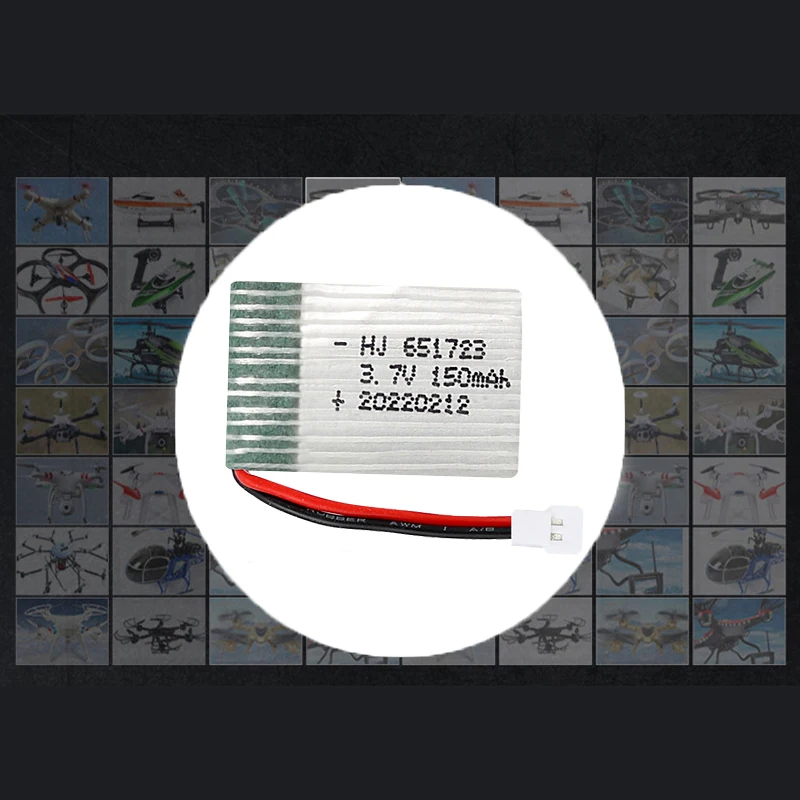 651723 Batería de iones de lit - Drone Xh2 Rc reseña y precio