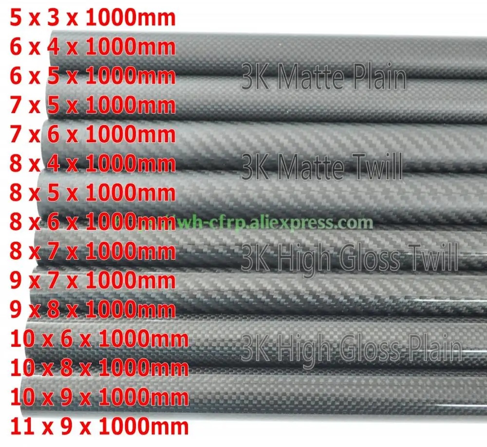 Tubo de Fibra de Carbono de 5m - Carbon Fiber Drone Arm reseña y precio